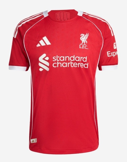 Playera de local del Liverpool para la temporada 2026-26