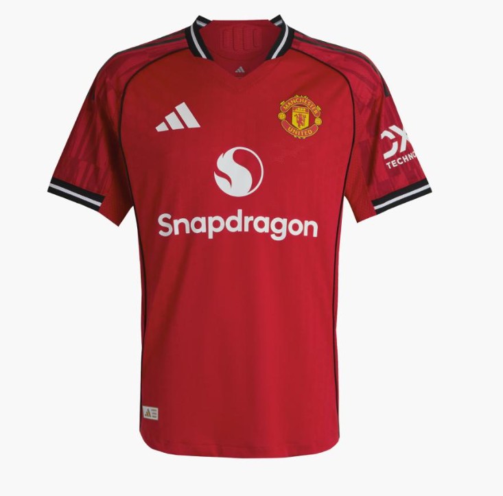 Manchester United, playera local temporada 2025-26