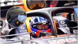 Max Verstappen, literal, tira la toalla y deja una escena para la historia en la Fórmula 1