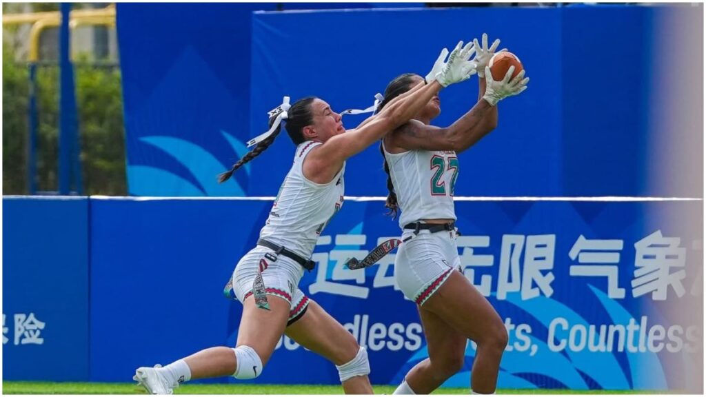 México brilla en el flag football | X: @conadeoficial