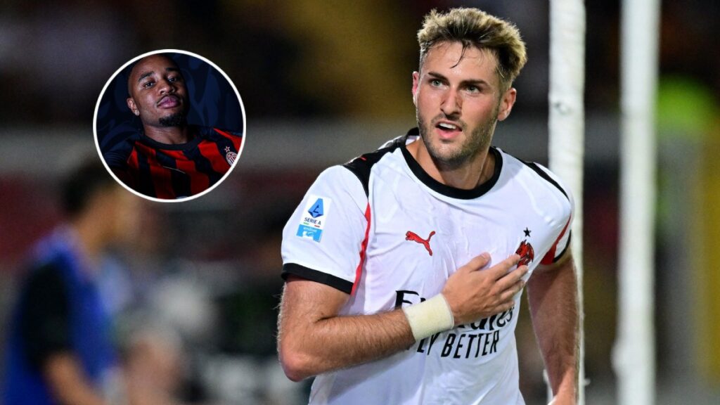 Santi Gimenez tiene nueva competencia en el Milan