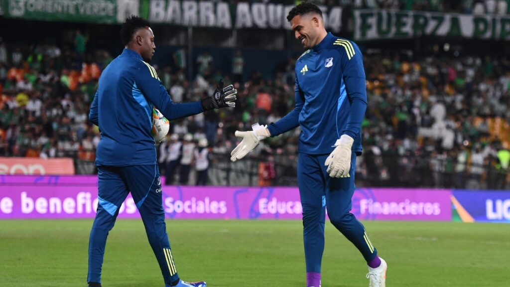 Álvaro Montero e Iván Arboleda con Millonarios / Vizzor