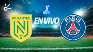 Nantes vs PSG en vivo la Ligue 1 2025: resultado y goles de la jornada 1