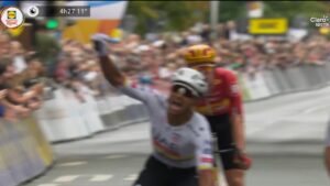 ¡Por celebrar antes! Jonathan Narváez le arrebata la victoria a Sheehan en la Vuelta a Alemania