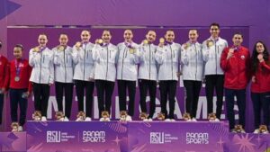 México domina la natación artística y se lleva los tres oros de Asunción 2025