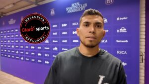 Orbelín Pineda, con la ilusión de clasificar a la Conference League