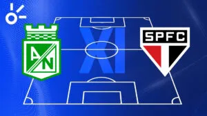 Alineaciones confirmadas del Atlético Nacional vs Sao Paulo por la Copa Libertadores 2025