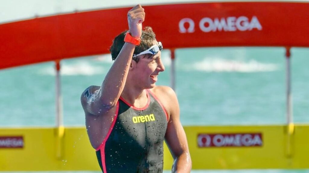 Paulo Strehlke se impone en natación en aguas abiertas 10 km