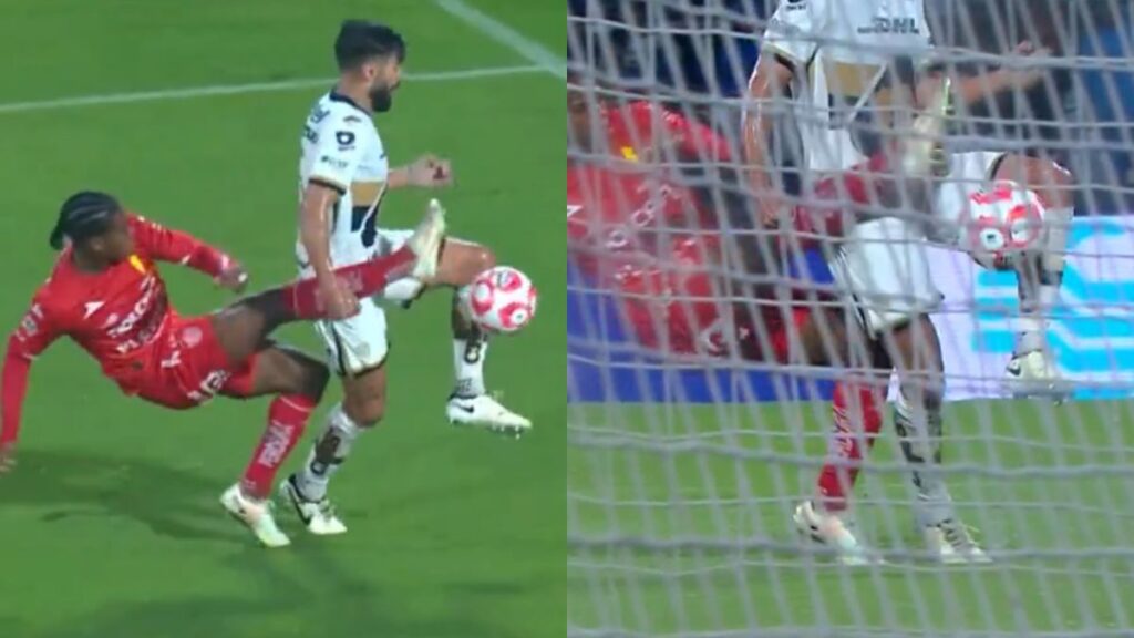 Pumas se quejó de un penalti sobre el final del duelo ante Necaxa