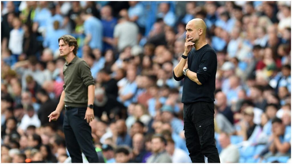 Pep Guardiola sufre una derrota con el Manchester City | Reuters