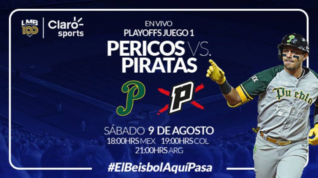 Playoffs LMB 2025, en vivo por Claro Sports: horarios y transmisiones de los juegos de postemporada