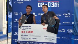 Erick Trujillo y Ricardo Villa conquistan la segunda etapa del Pickleball Tour 2025 en Monterrey