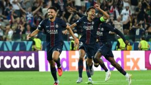 ¡Por el sextete! PSG remonta y vence en penaltis al Tottenham para levantar su primera Supercopa de Europa