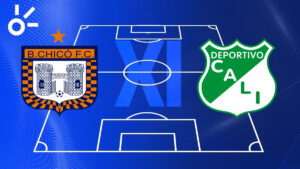 Posibles alineaciones del Boyacá Chicó vs Deportivo Cali por la Liga BetPlay 2025-II
