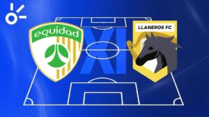 Posibles alineaciones de La Equidad vs Llaneros por la Liga BetPlay 2025-II