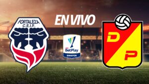 Fortaleza vs Deportivo Pereira en vivo la Liga BetPlay 2025-II: Resultado y goles de la jornada 6, al momento