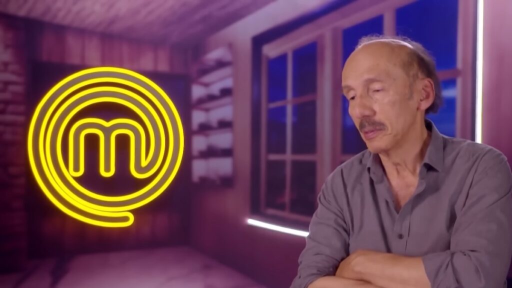 Jorge Herrera en Masterchef Celebrity, rating / Captura de pantalla RCN