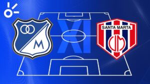 Posibles alineaciones de Millonarios vs Unión Magdalena por la Liga BetPlay 2025-II