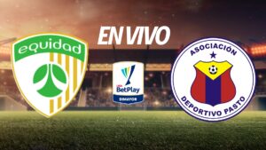 La Equidad vs Deportivo Pasto en vivo la Liga BetPlay Dimayor 2025-II: resultado y goles de la jornada 9