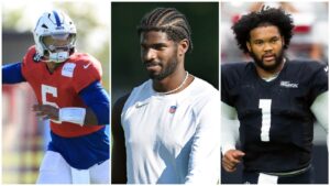Shedeur Sanders, Anthony Richardson y Kyler Murray, titulares con sus equipos en la semana 1 de la pretemporada