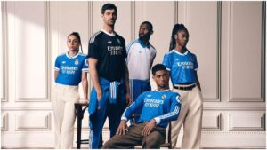 ¡El Real Madrid se viste de azul! Así luce su tercer jersey para la temporada 2025-26