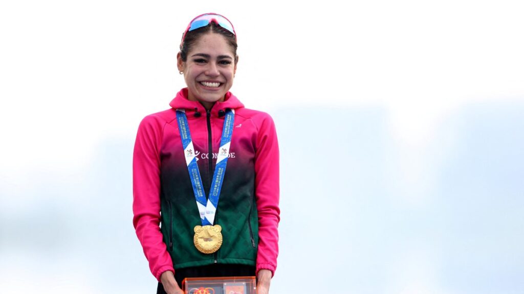 La mexicana Anahí Álvarez ganó el oro en el duatlón femenik