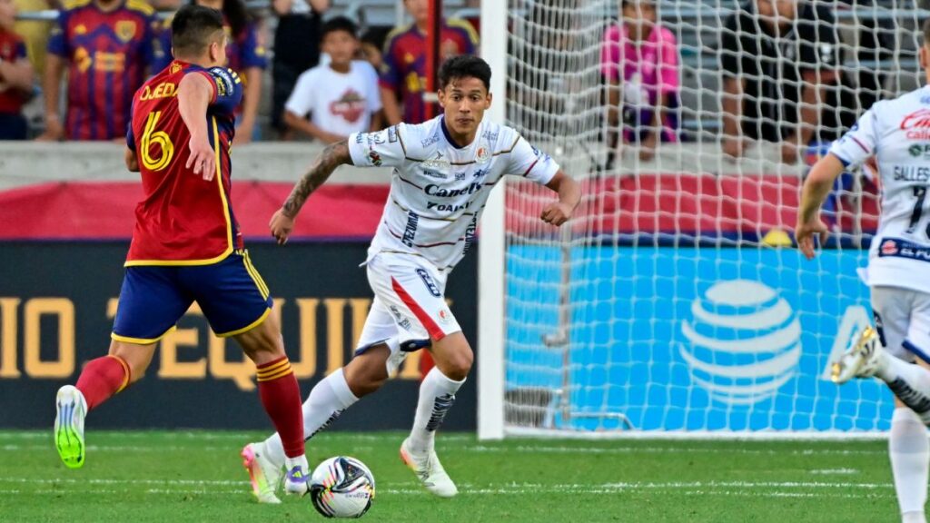 San Luis en partido de la Leagues Cup