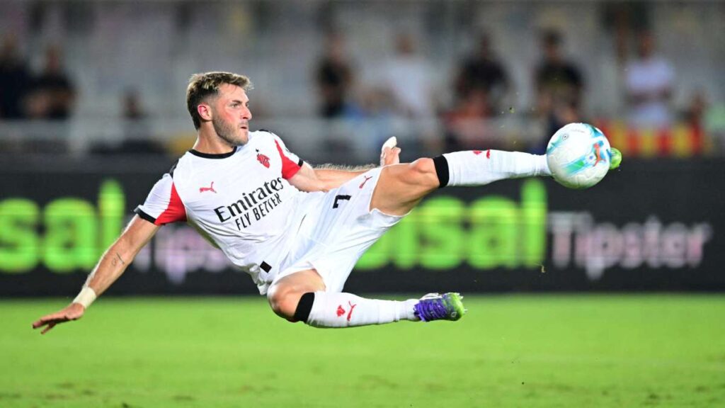 Giménez con el Milan