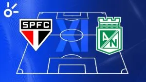 Alineaciones confirmadas de Sao Paulo vs Atlético Nacional por la vuelta de los octavos de final de la Copa Libertadores 2025