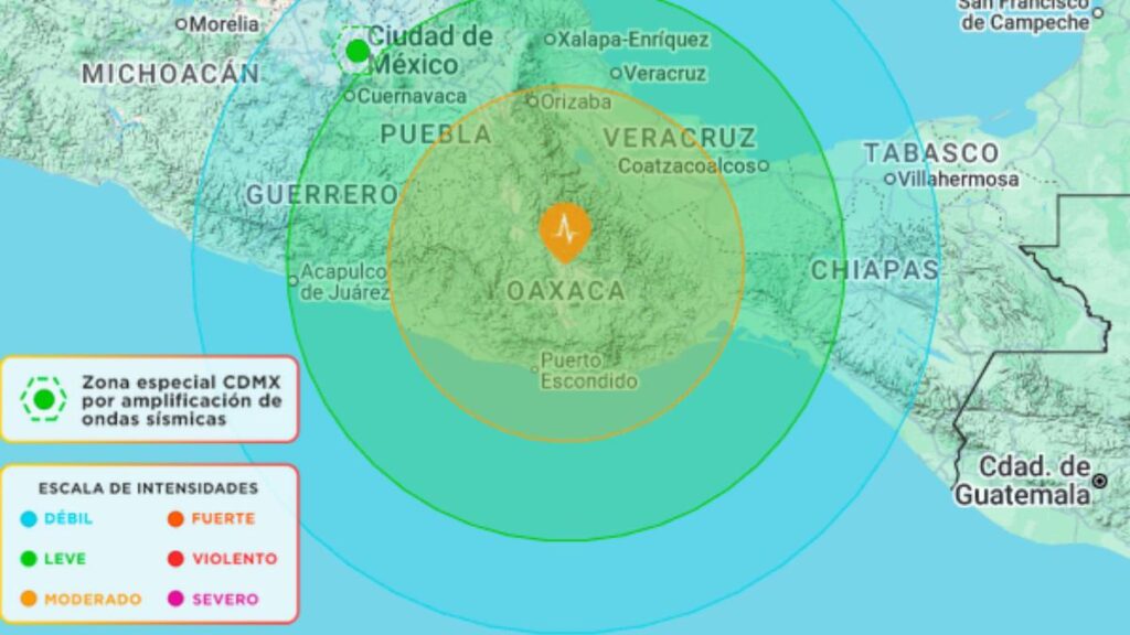 Un sismo de 5.6 se presentó este sábado 2 de agosto en Oaxaca. El temblor fue percibido en algunas demarcaciones de la capital mexicana.