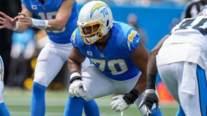 Primera víctima ‘mortal’ de la pretemporada: Rashawn Slater sufre lesión y no jugará todo 2025 con Chargers