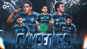 Seattle Sounders golea al Inter Miami de Messi y gana su primera Leagues Cup
