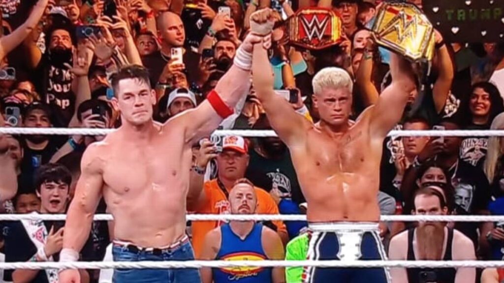 Cody Rhodes recupera el Campeonato Indiscutido de la WWE tras derrotar a John Cena en Summerslam
