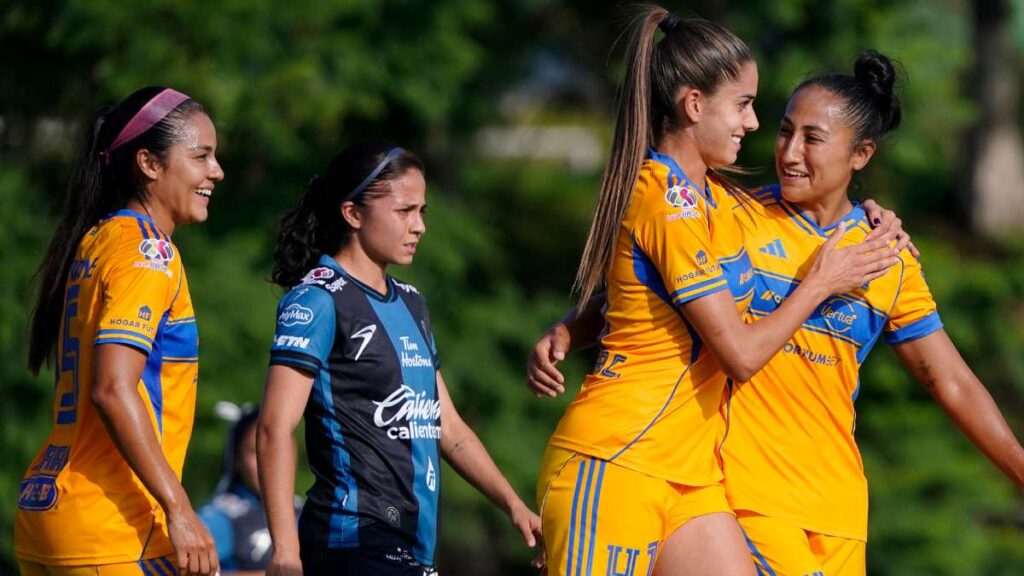 Tigres Femenil golea al Querétaro y sigue a la caza del liderato en el Apertura 2025