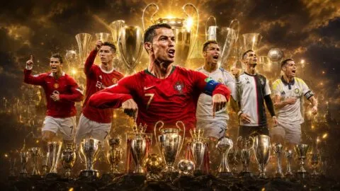 Todos los títulos de Cristiano Ronaldo en su carrera