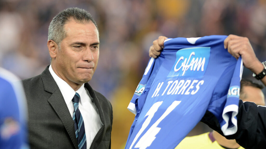 Hernán Torres, en un partido con Millonarios. - Vizzor Image.