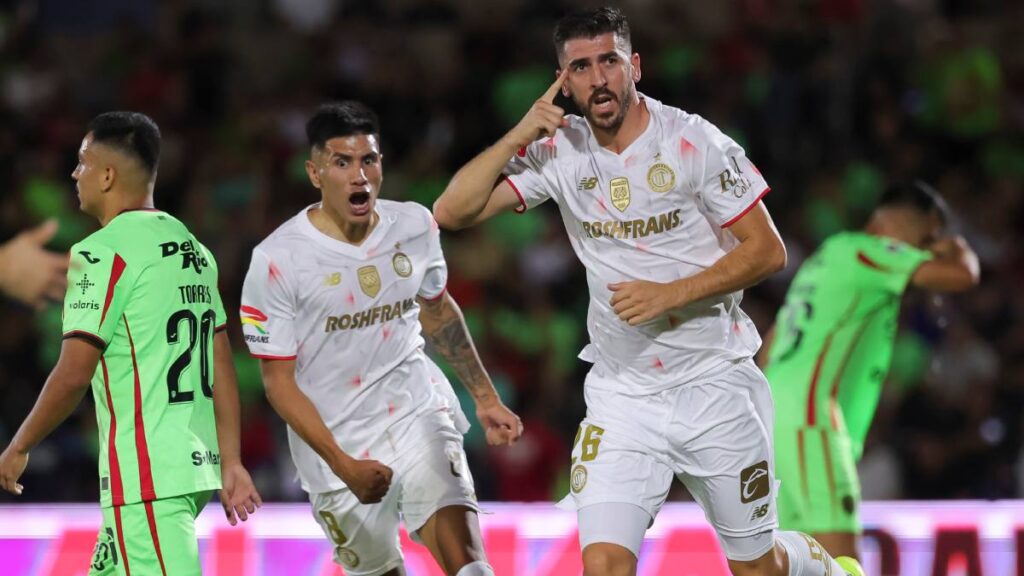 El Toluca asalta el subliderato del torneo tras derrotar como visitantes a los Bravos