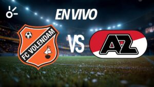 Volendam vs AZ Alkmaar, en vivo la Eredivisie 2025-26: resultado y goles de la jornada 2
