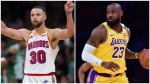 Stephen Curry deja en manos de LeBron James el llegar a los Warriors: "Seria una historia única, depende de él"