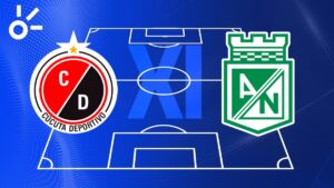 Alineaciones confirmadas de Cúcuta Deportivo vs Atlético Nacional por la Copa BetPlay Dimayor 2025