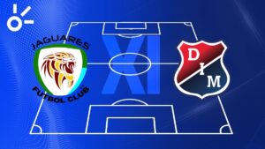 Posibles alineaciones de Jaguares vs Independiente Medellín por la Copa BetPlay Dimayor 2025