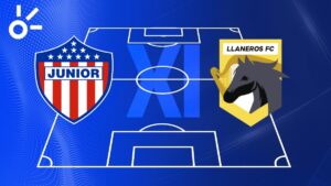 Posibles alineaciones de Junior vs Llaneros por la Liga BetPlay 2025-II