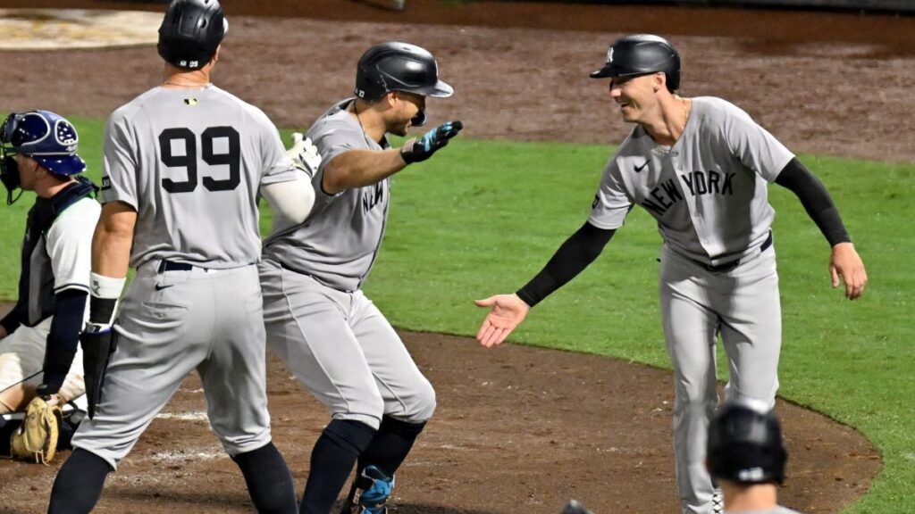 Yankees igualan su récord histórico de cuadrangulares en un solo juego