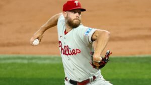 Zack Wheeler de los Phillies sufre coágulo en el brazo y es colocado en lista de lesionados de 15 días