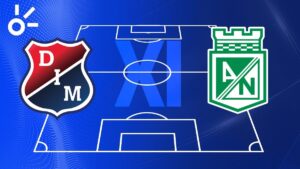 Alineaciones confirmadas del Medellín vs Atlético Nacional por la Liga BetPlay 2025