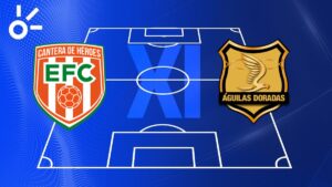 Alineaciones confirmadas del Envigado vs Águilas Doradas por la Liga BetPlay 2025