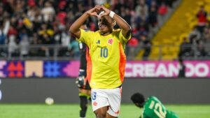 Óscar Perea, el ‘salvador’ de Colombia en el debut del Mundial sub 20