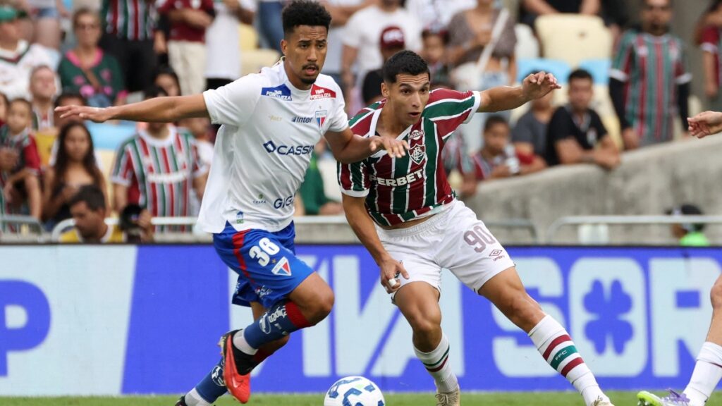 Kevin Serna, futbolista colombiano, en el Brasileirao / REUTERS/Sergio Moraes