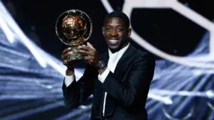 Ousmane Dembélé, ganador del Balón de Oro 2025