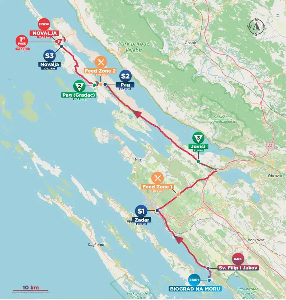 Segunda etapa de la CRO Race 2025. Foto: crorace.com